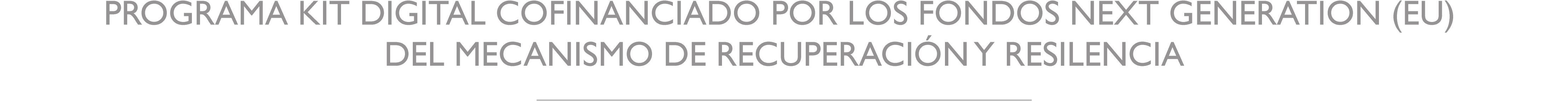 Proyecto cofinanciado por el programa Kit Digital